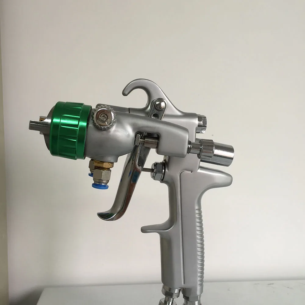 

SAT1189 professional spray gun dual nozzle polyurethane foam sprayer hvlp 1.3mm