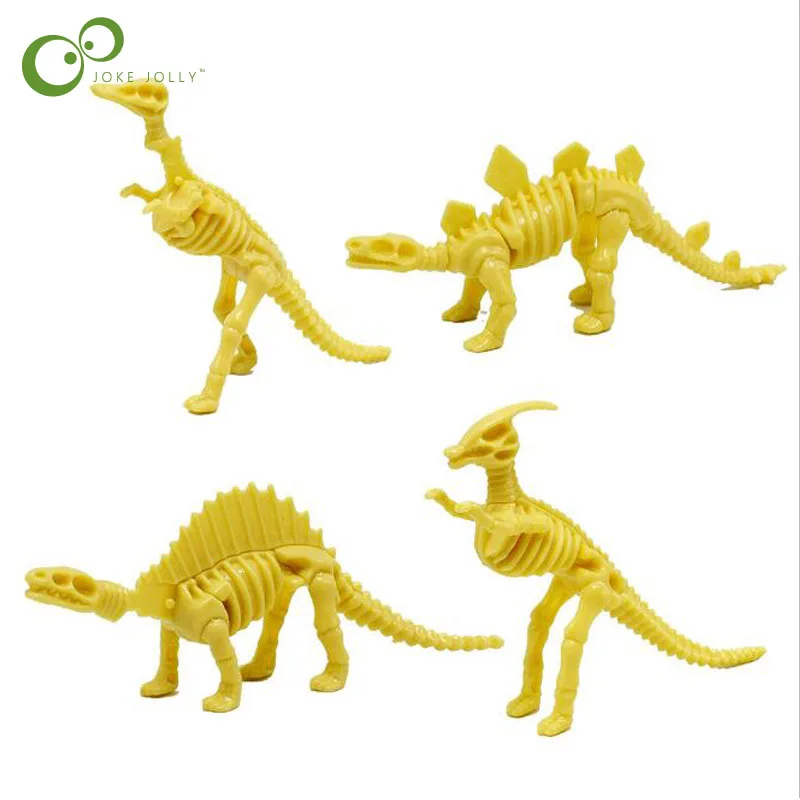 

3PCS/SET Dig And Discover Assemble Dinosaurs Skeleton Puzzle Excavation Kits Dig It Out Kits Educational Toys For Children WYQ