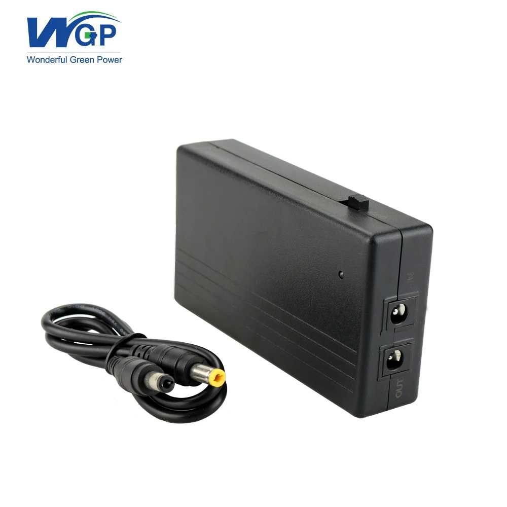 lithium battery powered mini ups power supply 9V 1A network