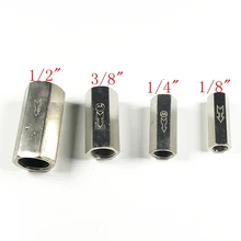 1/" 3/8" 1/" 1/2" BSPP Женский полный порт Воздушный обратный клапан односторонний обратный никелированный латунный клапан