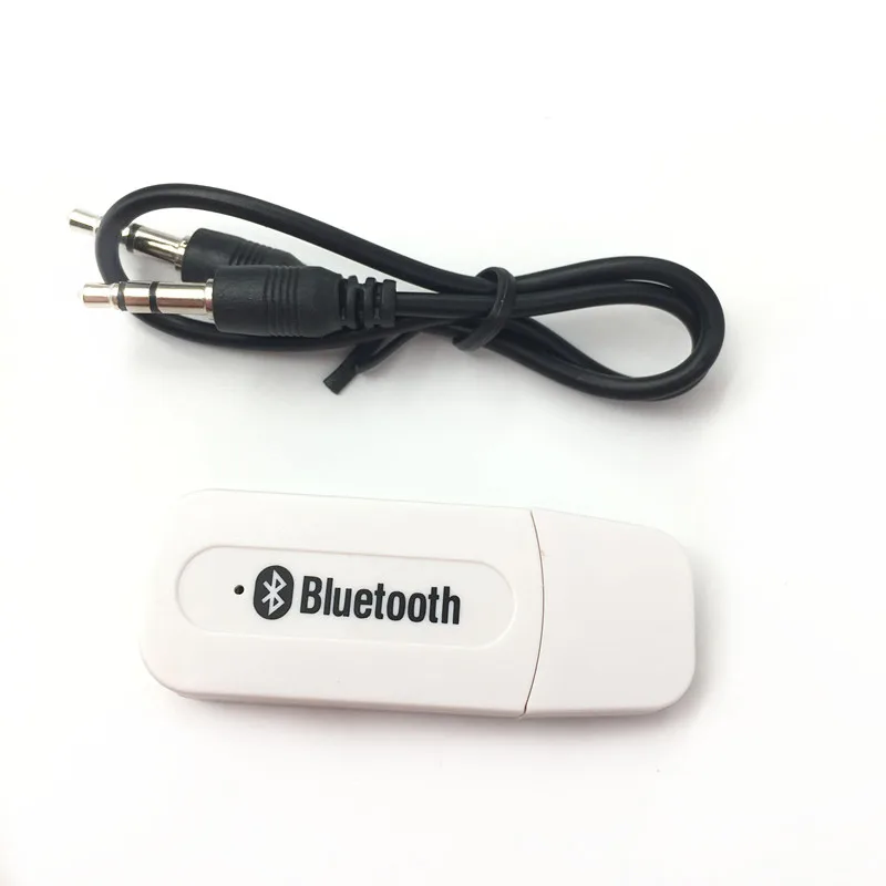 Bluetooth приемник A2DP ключ стерео Музыка Аудио приемник беспроводной USB адаптер для автомобиля AUX Android/IOS мобильного телефона 3,5 мм разъем