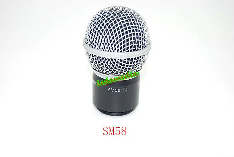 Замена картриджа Капсульная головка для Shure RPW110 PG58 Беспроводная микрофонная система - Цвет: SM58