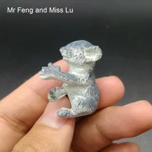 Серый Мини Kawaii коала фигурки микромодель обучающее руководство обучающая игрушка