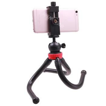 

Portable Tripod Flexible Octopus Travel Mini Mobile Phone Tripod Bracket Monopod Selfie Stick For iPhone DSLR Camera Gopro