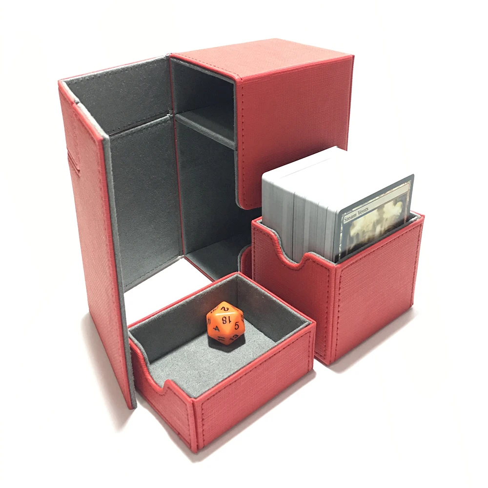 Настольная коробка для карточных игр, чехол для настольной игры, контейнер для карт, коллекция для волшебной игры Yugioh Pokemon, настольные игровые карты