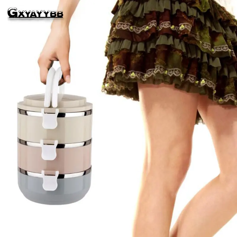 Контейнер для пищевых продуктов GXYAYYBB термоланч боксы из нержавеющей стали