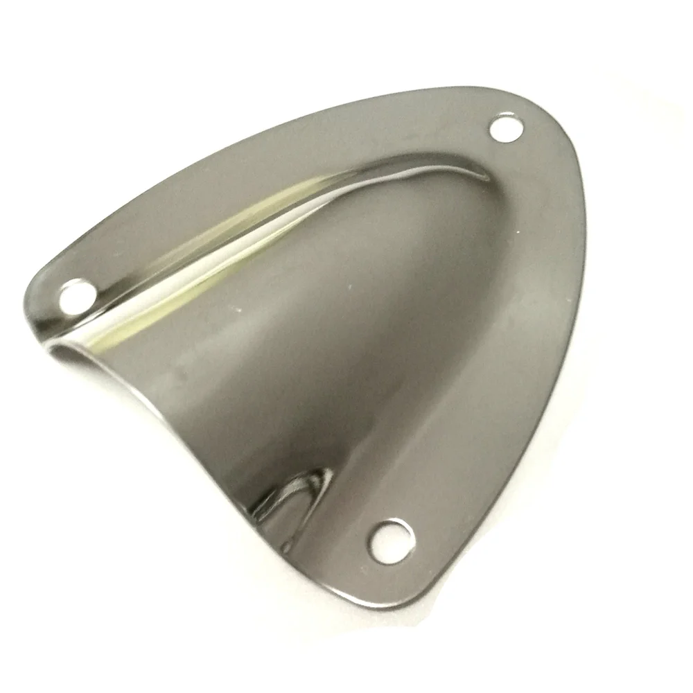 Marine Boat Stainless Steel Midget Clam Shell Vent Hose Cable Wire Cover Clam Shell Vent Cover Inflatable Boat Yacht
