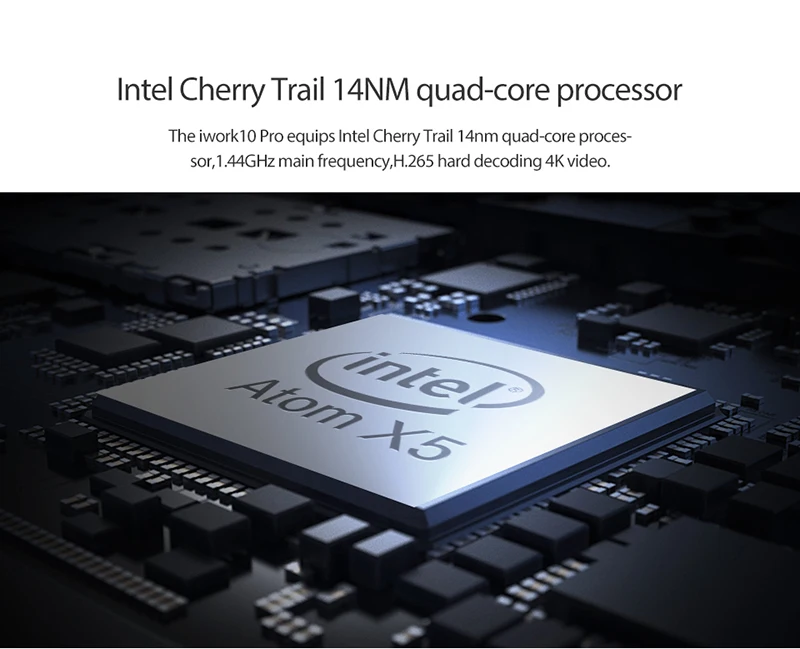 Flash Deal ALLDOCUBE 10.1" iwork10 Pro  Windows10+Android5.1 Intel Atom x5-Z8350 4GB RAM 64GB ROM Tablet PC HDMI Dock Keyboard IPS1920*1200 5