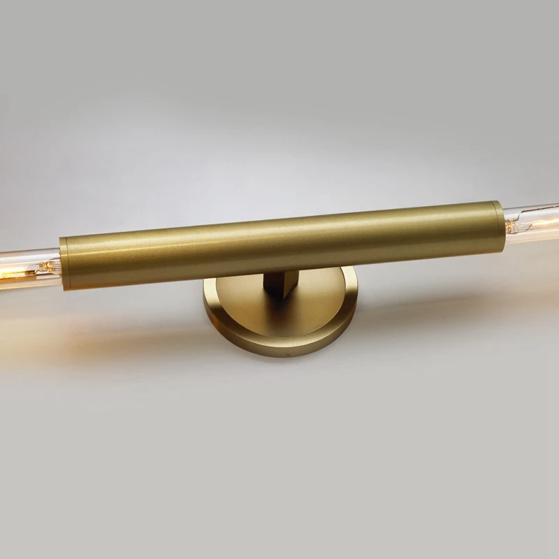 Pure Copper Modern Novelty Mirror Headlights Led Wall Lamp Living Room Bathroom Bedroom Wall Light Home Lighting Fixture (8)
