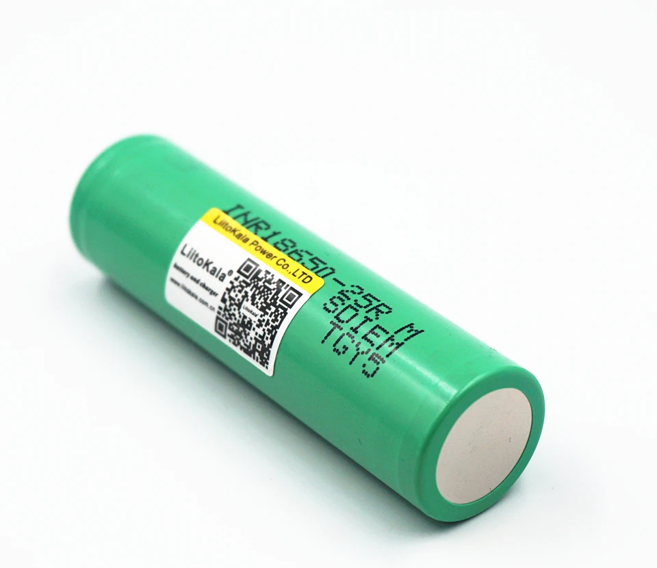 100% Original INR 18650-25RM 2500mAh 18650 Battery  (4)