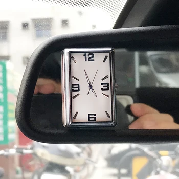 

Car Clock Automobiles Quartz Watch Automotive Interior Decoration Stick-On Digital Clock Time Display Car-Styling Accessories