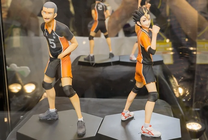 Оригинальный мультяшный аниме DXF Haikyuu! Tanaka ryunosuke nishinoya yuu волейбол 14 см ПВХ экшн