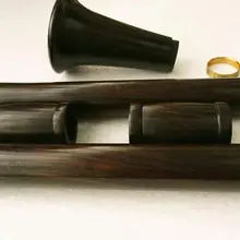 Недостроенный кларнет Bb баррель+ Bell+ тело эбенового дерева