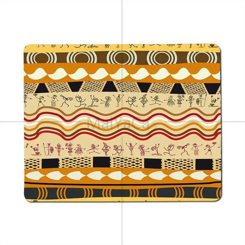 MaiYaCa My Favorite Africa Icons Tribe Gamer Speed Mice Retail Small Rubber Mousepad DIY pictures PC computer gaming mouse pad