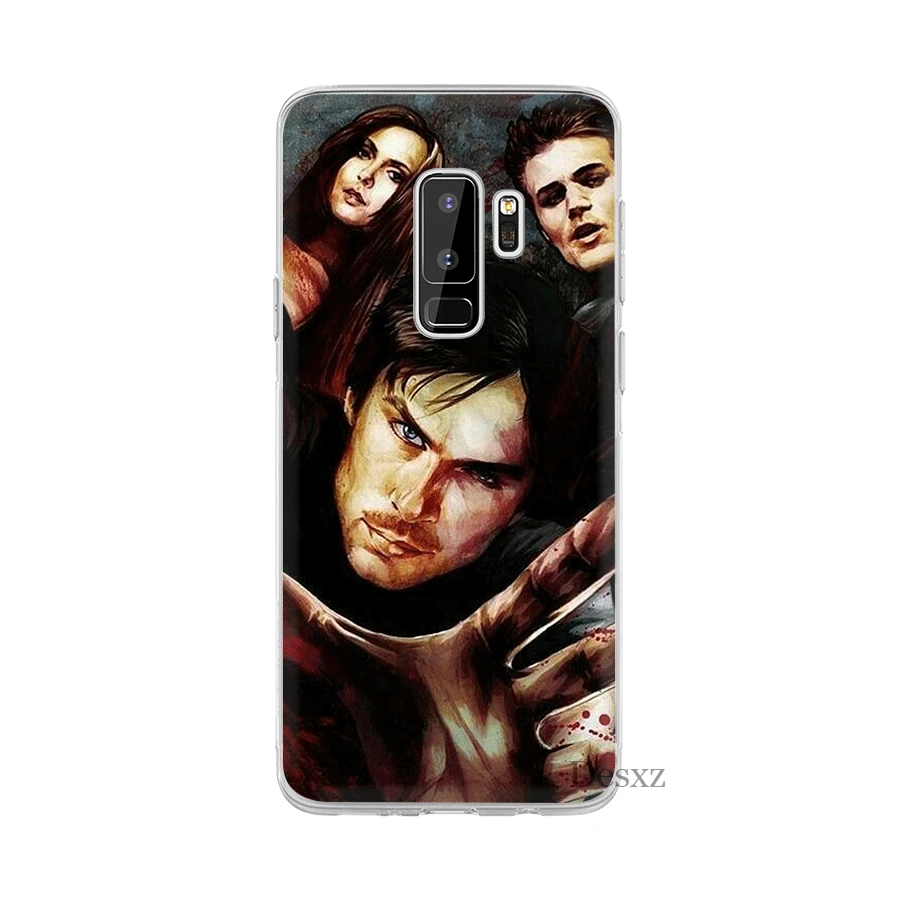 Чехол Desxz Vampire Diaries Comics для Samsung J1 J2 J3 J5 Prime J6 J7 защитный чехол|Чехлы-накладки| |