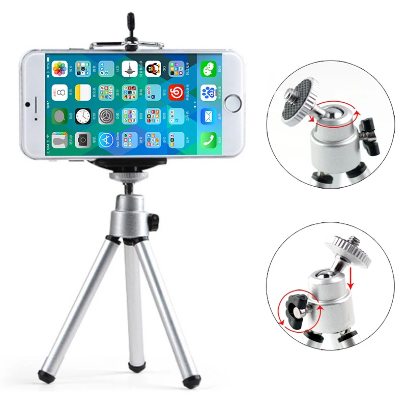 

Mobile phone bracket Bluetooth self-timer bracket mobile phone SLR mini bracket for iPhone Samsung Huawei millet VIVO