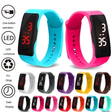 Relogio Bracelet Watch Kids Watches LED Digital Sports Wrist Watches For Children Boys Girls Electronic Date Clock montre enfant relogio masculino 2018 honhx boys sports clock children digital led watches kids life waterproof rubber silicone wrist watch ju