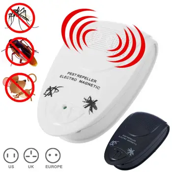 

Electronic Ultrasonic Rat Mouse Repellent Anti Mosquito Repeller Killer Rodent Pest Bug Mole Reject FP88