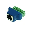 Connecteur RJ45 femelle à 8 broches, 1 pièce, adaptateur de Terminal à vis, séparateur RJ45 pour accessoire CCTV DVR ► Photo 3/6