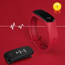 ECG/PPG здоровье мужчины женщины умный Браслет пульсометр кровяное давление монитор Спорт Фитнес-браслет для ios android