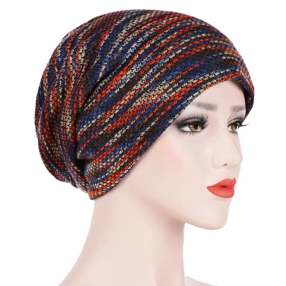 Модные тонкие плиссированные разноцветные шапки s для женщин и мужчин, зимние осенние вязаные шапки, теплые вязаные стильные уличные шапки Skullies
