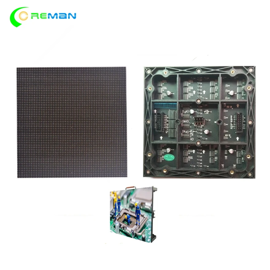 Полноцветная светодиодная rgb Матрица SMD 3 в 1 для помещений 64x64 P2.5 светодиодный