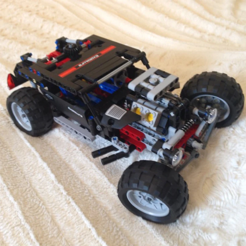 

Decool 3340 Model building kits compatible with lego city hummer car super jeep 3D blocks Educational toys hobbies for children
