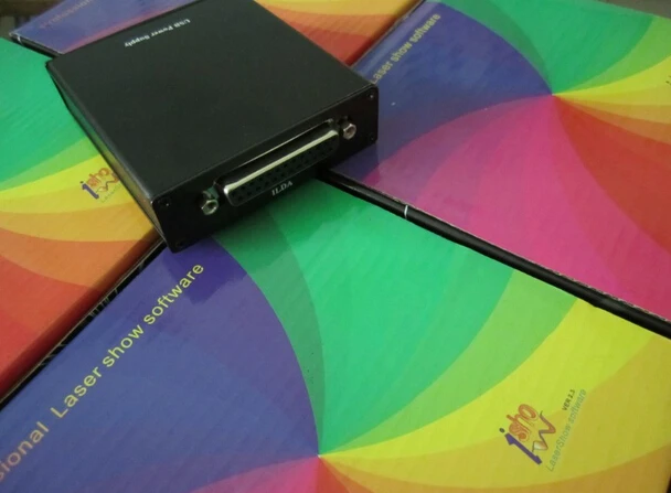 

New Animation Laser Lighting show DJ I show software Stage Laser I SHOW 2.3 ILDA SOFTWARE + USB TO ILDA BOX USB Interface