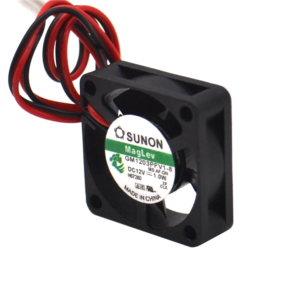 SUNON 12V 1,0 W GM1203PFV1-8 3cm 2 line 3010 магнитный подвесной вентилятор охлаждения