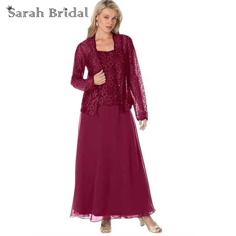 Hot Sale Lace Mother of the Bride Dresses With Jacket 2015 Plus Size