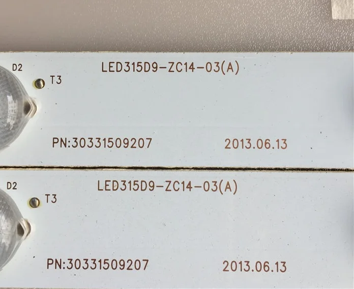 3 шт./компл. светодиодная подсветка полосы LED315D8 ZC14 03 LED315D9 для LE32F8210|Светодиодные