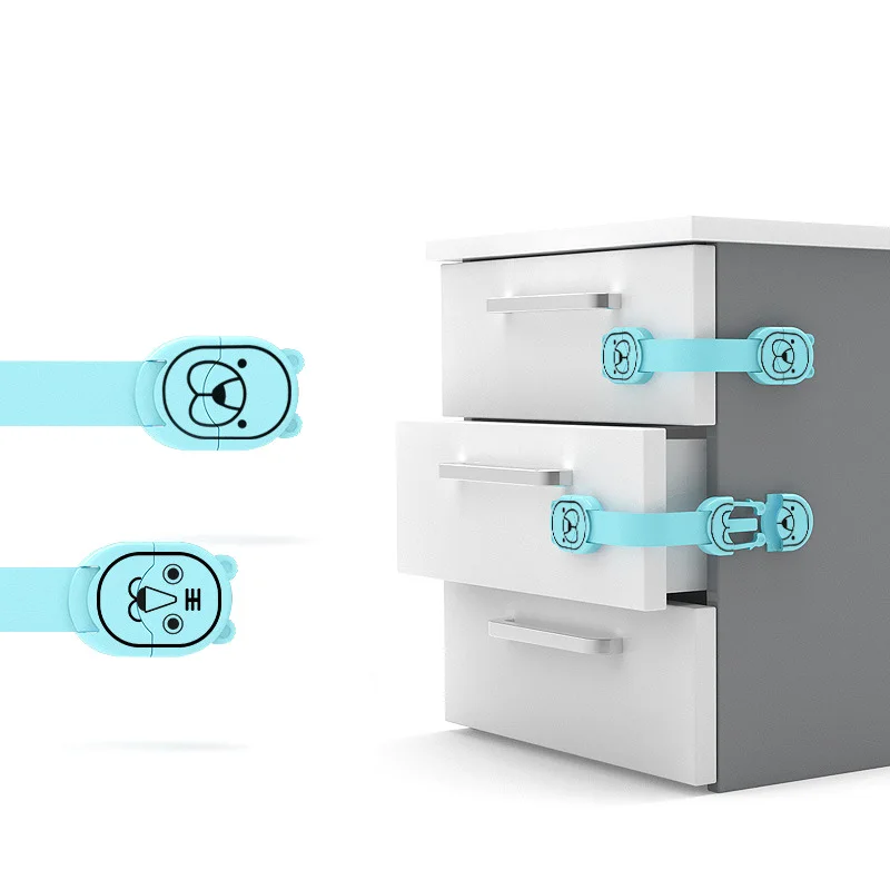 Лот ящик двери шкафа шкаф туалет безопасности Замки Безопасность детей малышей Уход пластиковые замки детская защита замок