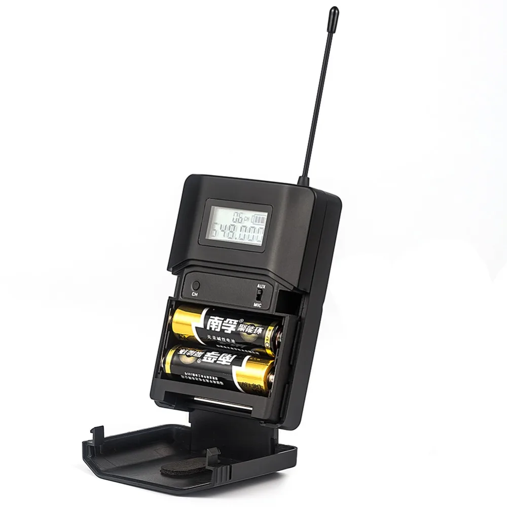 100m RF stereo Wireless Microphone For Tour Guide