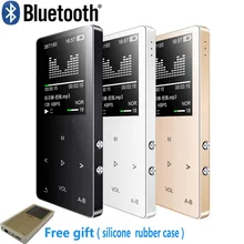 Original Metal touch screen Bluetooth MP3 Player 8GB Built-in Loud Speaker mini Music Player with FM Radio Voice Recorder E-book