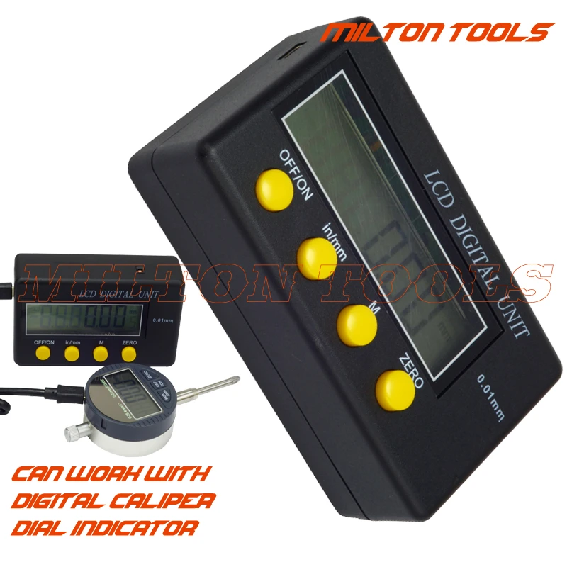 811 1 LCD Display Unit Resolution 0.01mm 0.001mm digital display unit