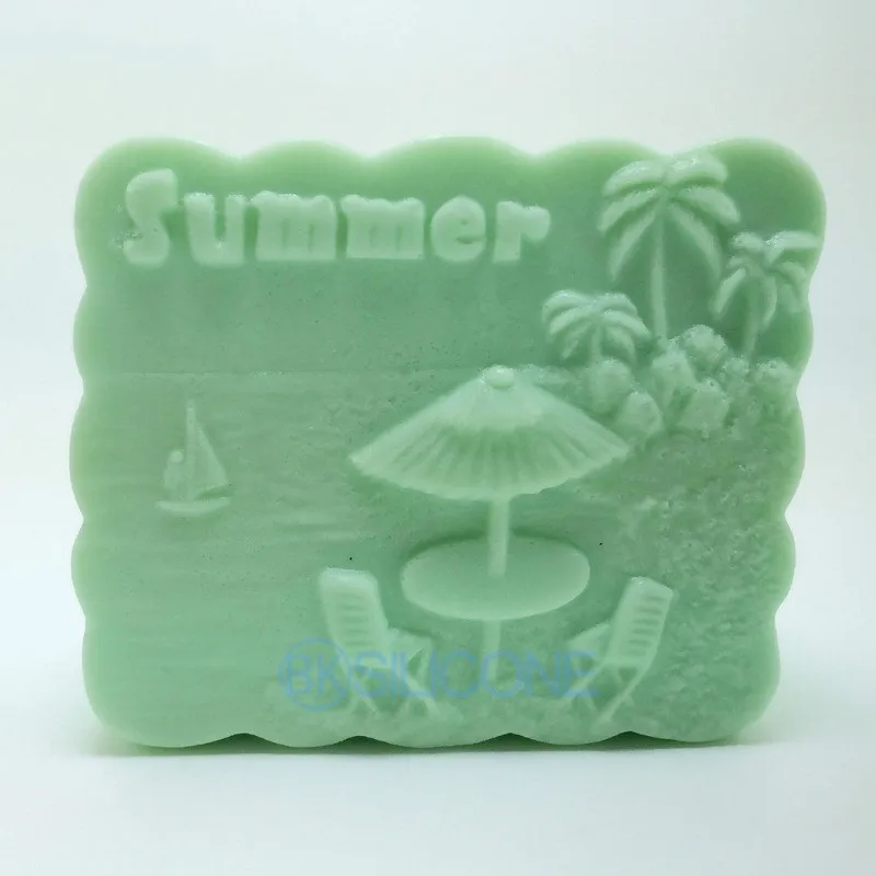 

Square Craft Soap Making Tool Hand Making Soft Silica Gel Mould DIY Soap Making Mold