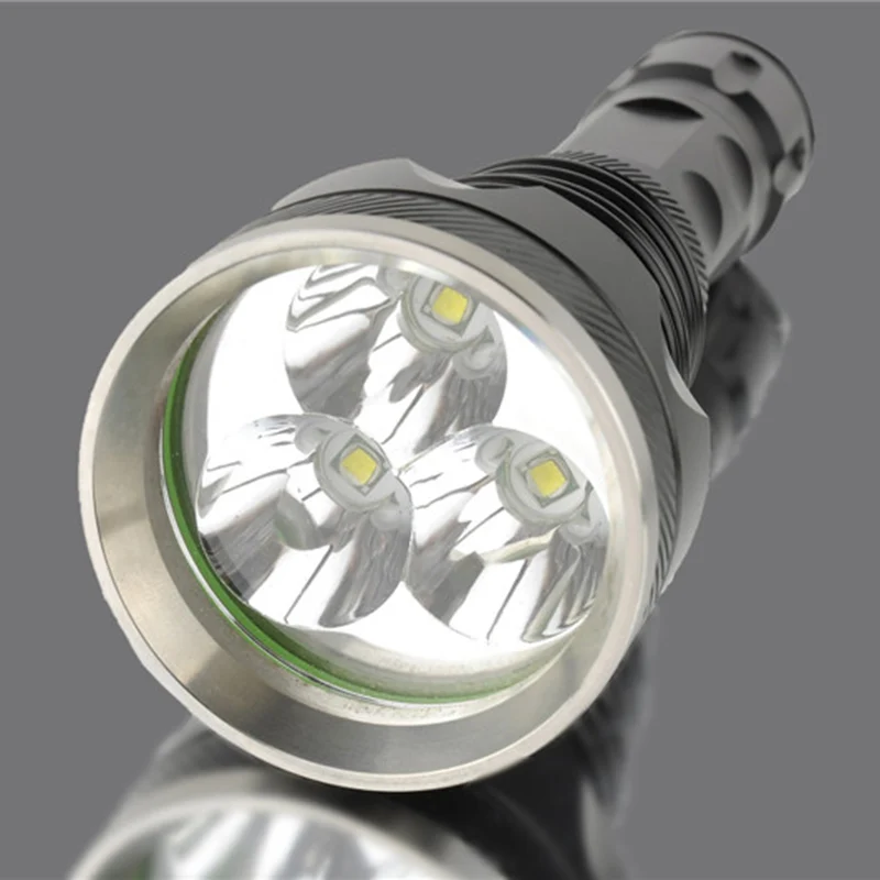 

Litwod Z20M18 Powerful flashlight run time 6 hour 3 pcs XML T6 Chips super bright LED flashlight torch for 2x 18650 battery