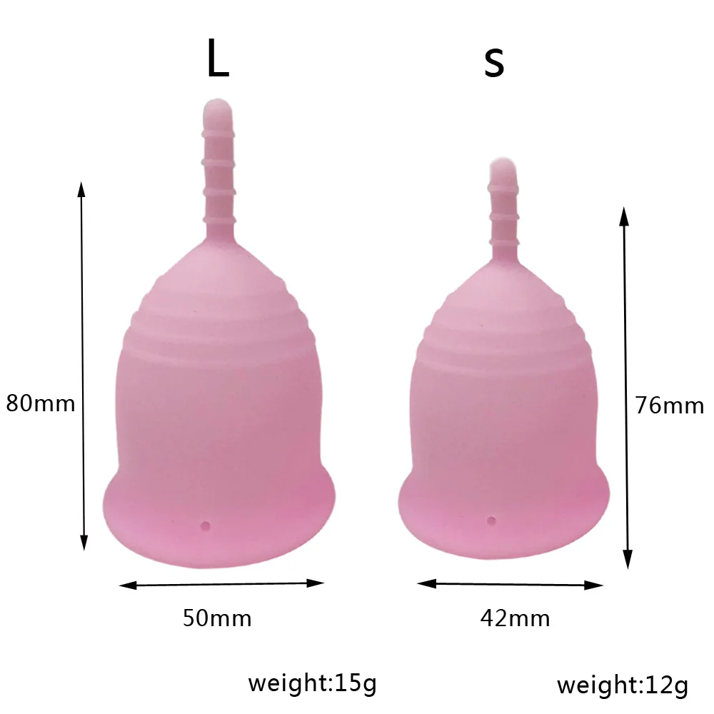 Хорошие Медицинские силиконовые женские чашки менструальные чашки менструационные чашки продукт