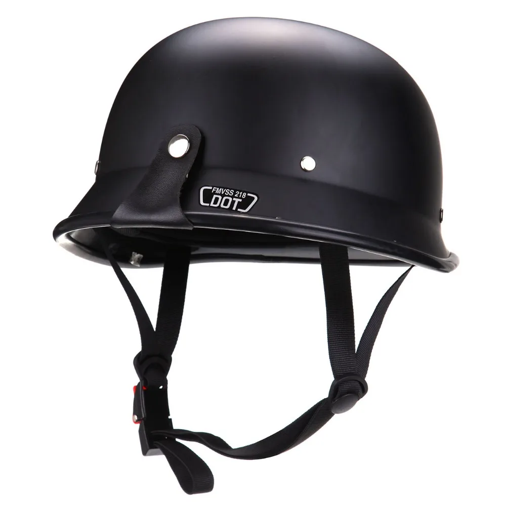 XL Size DOT Adult Motorcycle Cruiser Scooter German Half Face Crash