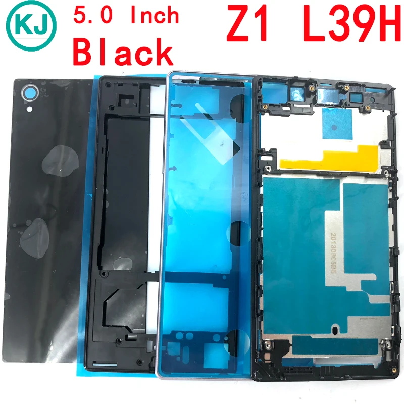 

New Z1 / Z1 Compact Full Housing for Sony Xperia Z1Mini D5503 L39h C6903 With Front Middle Frame Back Battery Cover Case