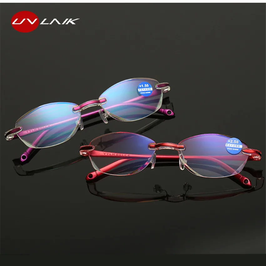 UVLAIK Anti Blu ray Men Women Reading Glasses Anti Blu Light Glasses