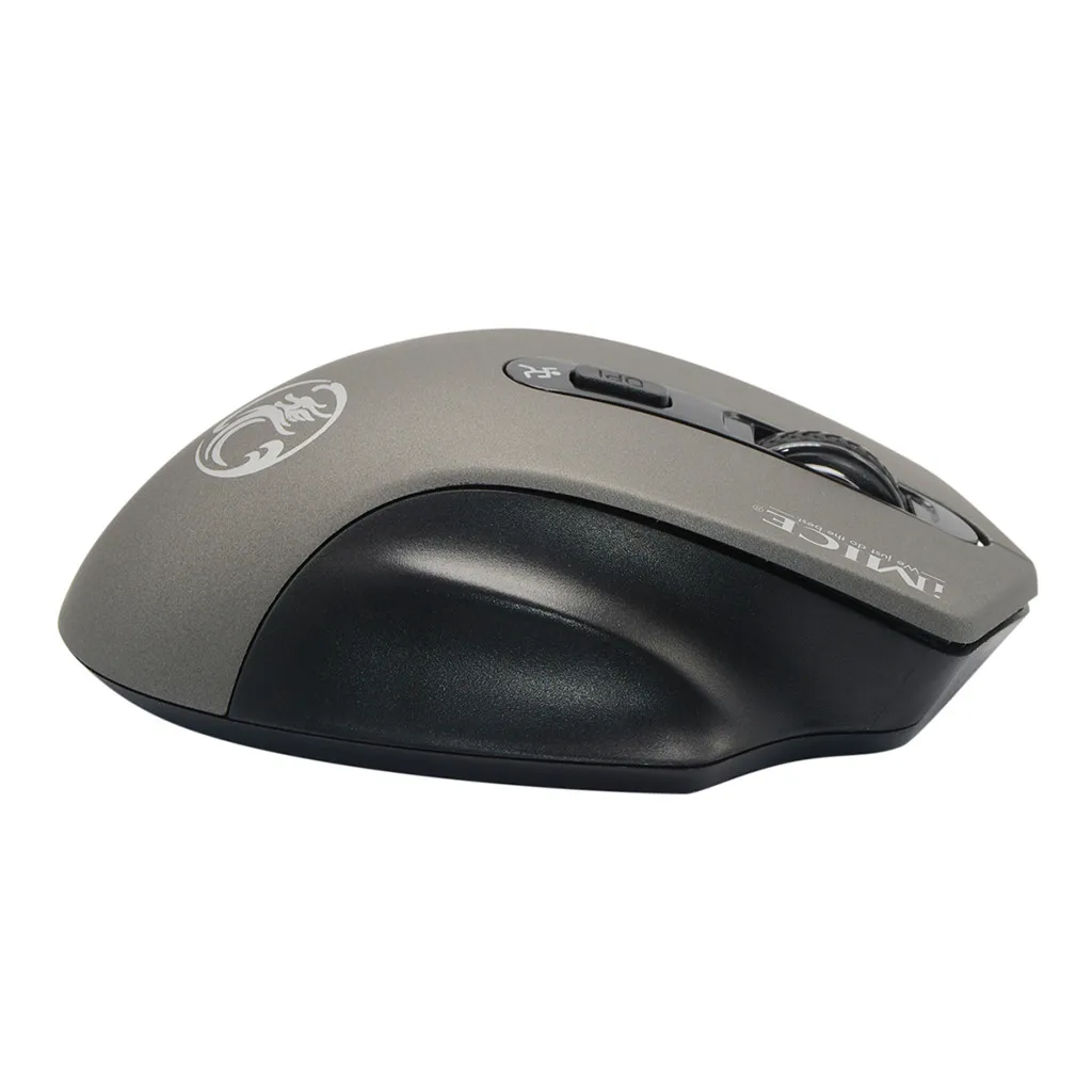 IMICE E-1800 2,4 г беспроводная мышь для портативных ПК Беспроводная Регулируемая мышь с приемником USB игровая мышь для компьютерной мыши геймер 506#2
