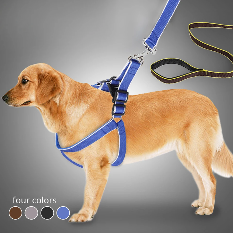 Dogs Leash Running Pet Products Dogs Harness Collar Jogging Lead And Adjustable Waist Ropein