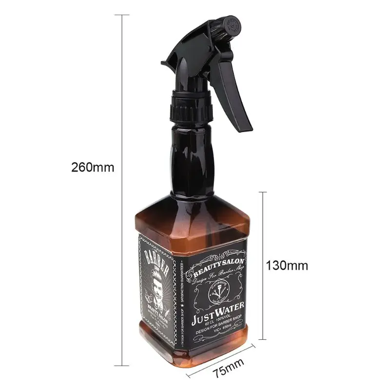 

650ml Barber Hairdresser Empty Hair Water Spray Bottle Home Shop Professional Salon Tool