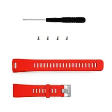 100 шт./лот Модный спортивный силиконовый браслет с булавкой набор инструментов для Garmin Vivosmart HR Smart Band дизайн