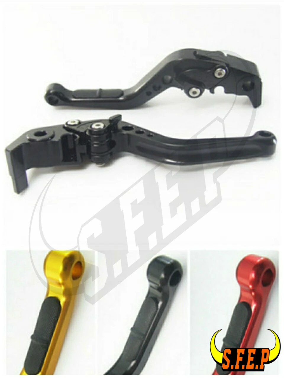 

CNC Adjustable Motorcycle Brake and Clutch Levers with Anti-Slip For Suzuki HAYABUSA/GSXR1300 2008-2017