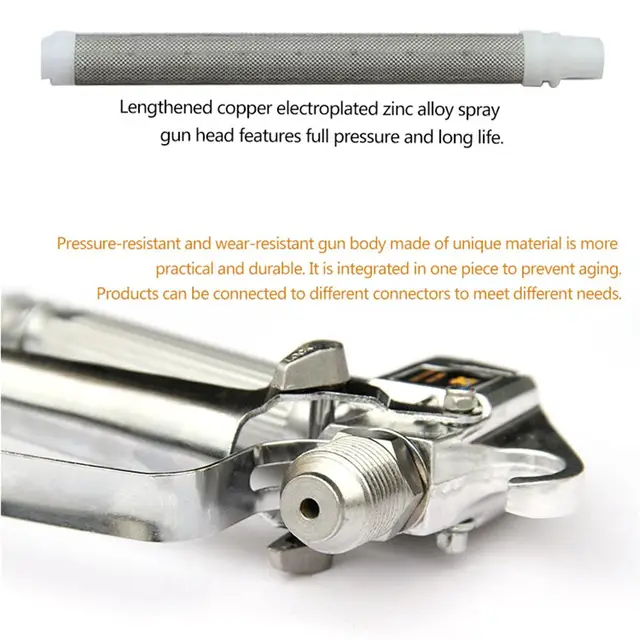 3600PSI High Pressure Airless Latex Paint Spray Gun Spraying Equipment Spray Gun Mini Air Paint Spray Guns Airbrush