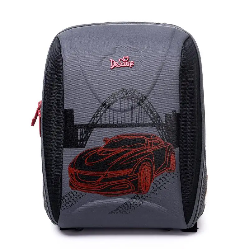 Delune, брендовые высококачественные детские школьные ранцы для мальчиков и девочек, ортопедический рюкзак с рисунком, ранец, детские модные школьные сумки - Цвет: 7-109 schoolbag