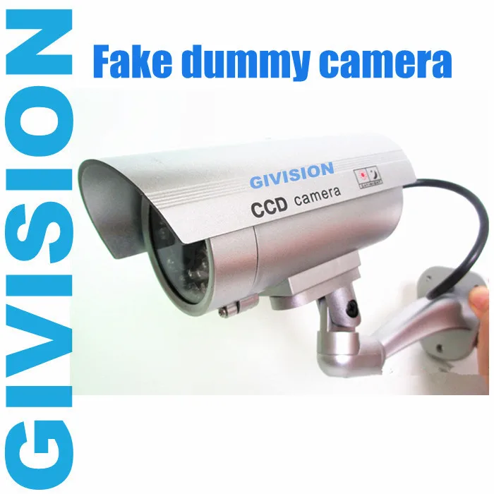 mini fake dummy security cctv cameras red ir led flashing Emulational