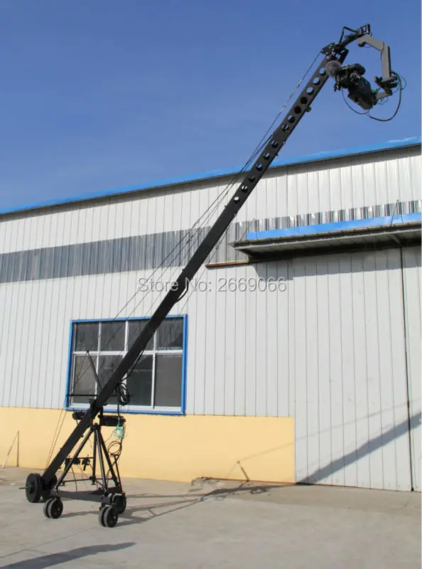 Professional Jimmy Crane Jib Remote 3 axis PTZ head professional jimmy